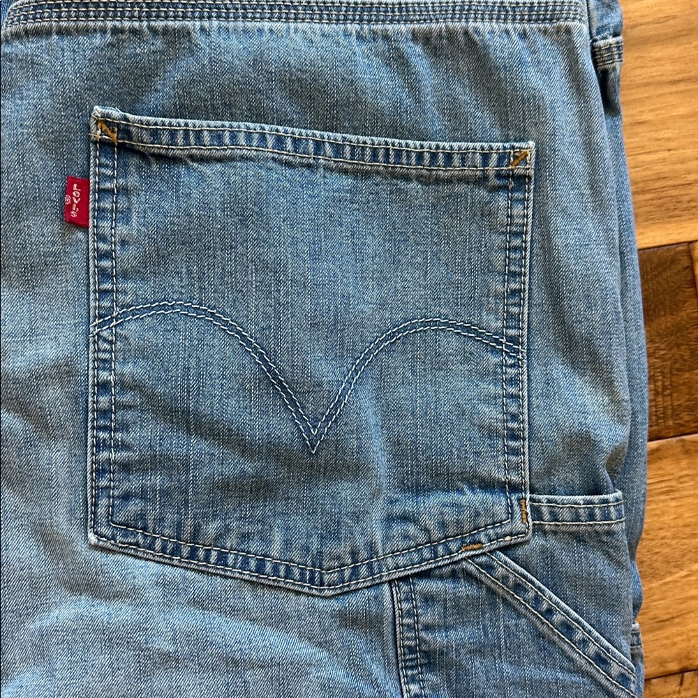 Vtg Levi’s Carpenter Jeans - Picture 2 of 6